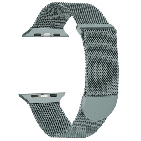 Apple Watch (49/45/44/42mm) Metall Armband - Milanese Series - grün