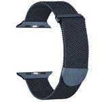 Apple Watch (49/46/45/44/42mm) Metall Armband - Milanese Series - dunkelblau