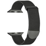 Apple Watch (41/40/38mm) Metall Armband - Milanese Series - army grün