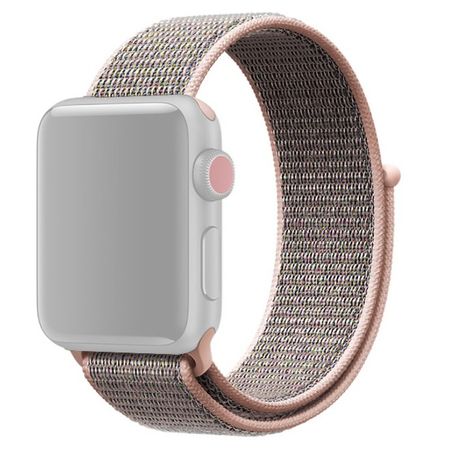 Apple Watch (49/46/45/44/42mm) Nylon Armband - Sport Series - rosegold