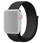 Apple Watch (42/41/40/38mm) Nylon Armband - Sport Series - schwarz