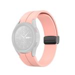 Samsung Galaxy Watch6 / Watch6 Classic / Watch5 / Watch5 Pro / Watch4 Silikon Armband - Buckle Series - rosa