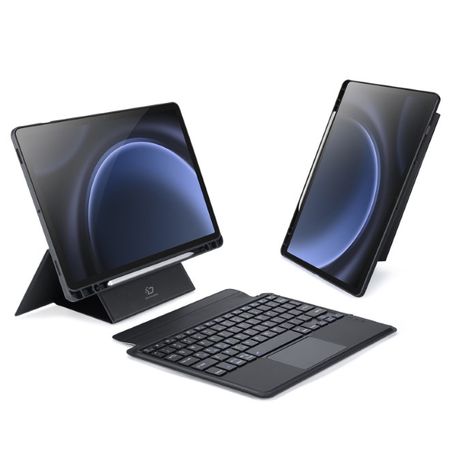 Dux Ducis - Samsung Galaxy Tab S9 FE (X510/X516B) Tastatur Hülle - Keyboard Case - DK Series - schwarz