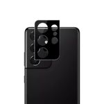Samsung Galaxy S24 Ultra Kamera Vollschutz Panzerglas - Silk Glass Kameraschutz - schwarz