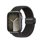 Dux Ducis - Apple Watch (41/40/38mm) Armband - Nylon Textur - Mixture Pro Series - schwarz