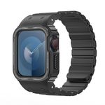 Dux Ducis - Apple Watch (42/41/40/38mm) TPU und Silikon Armband - OA Series - schwarz