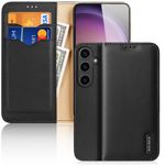 Dux Ducis - Samsung Galaxy S24+ Hülle - Handy Leder Case - Hivo Series - schwarz