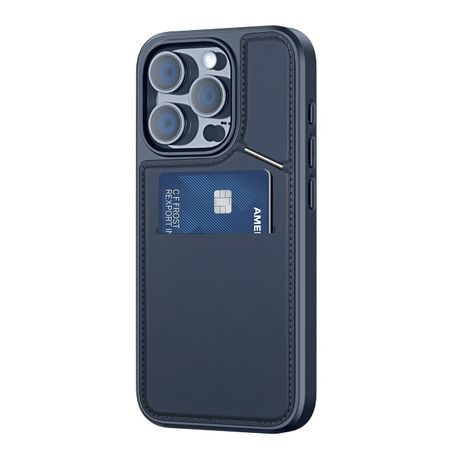 Dux Ducis - iPhone 15 Pro Max Hülle - PC und TPU Hardcase - Rafi II Mag Series - blau