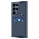 Dux Ducis - Samsung Galaxy S24 Ultra Hülle - PC und TPU Hardcase - Rafi II Mag Series - blau