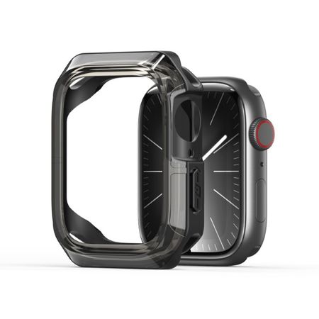 Dux Ducis - Apple Watch (45mm) Silikon und PC Hülle - Tamo Series - schwarz