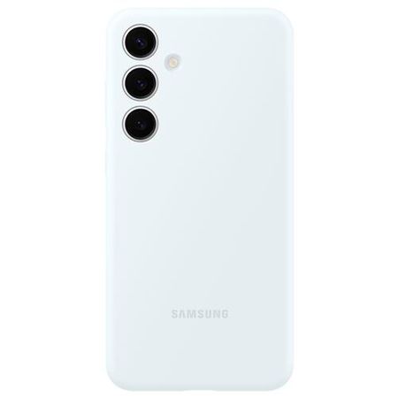 Samsung - Original Galaxy S24+ Hülle - Silikon Backcover - weiss