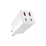 Baseus - GaN6 Pro Fast Wall Charger Ladegerät (100W) - 2x USB-C / 2x USB-A - weiss