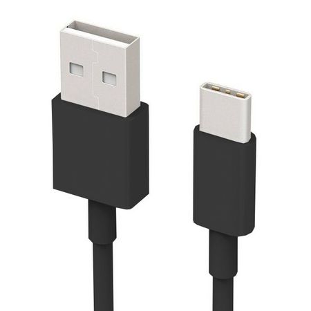 USB-A auf USB Typ-C Lade- und Datenkabel (0.26 m) - Power Series - schwarz