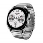 HiFuture - AIX Smartwatch - IP68, Herzfrequenz, 100+ Sportmodi, 1.43 Zoll AMOLED Display - silber