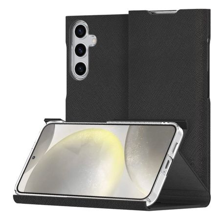 Araree - Samsung Galaxy S24+ Hülle - Case mit Stand Funktion - Bonnet Diary Series - Made in Korea - schwarz