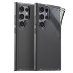 Araree - Samsung Galaxy S24 Ultra Hülle - Case aus TPU Plastik - Anti-Slip Grip - Flexield Series - Made in Korea - schwarz