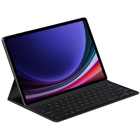 Retourenartikel - Samsung - Original Galaxy Tab S9+ / S9 FE+ Tastatur Hülle - Keyboard Bookcover Slim - schwarz