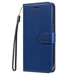 Oppo A58 4G Handy Hülle - Classic II Leder Bookcover Series - blau