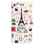 Samsung Galaxy A35 5G Handy Hülle - Leder Bookcover Image Series - Eiffelturm