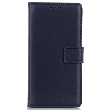 Samsung Galaxy A55 5G Handy Hülle - Classic II Leder Bookcover Series - blau