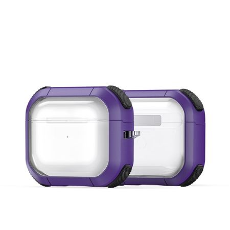 Dux Ducis - AirPods 3 TPU und PC Case Hülle - PECD Series - purpur