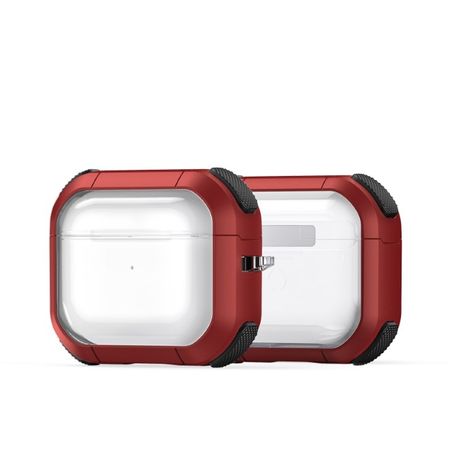 Dux Ducis - AirPods 3 TPU und PC Case Hülle - PECD Series - rot