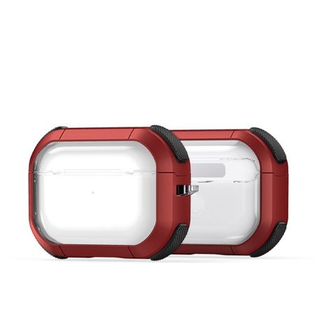 Dux Ducis - AirPods Pro TPU und PC Case Hülle - PECD Series - rot