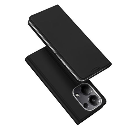 Dux Ducis - Xiaomi Redmi Note 13 Pro 4G / Poco M6 Pro 4G Hülle - Handy Bookcover - Skin Pro Series - schwarz