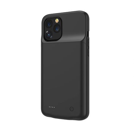 iPhone 12 Pro Max Akku Case (4500mAh) Schutzhülle - Max Charging Series - schwarz
