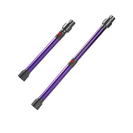 stufenweise verstellbares Saugrohr (44.5cm - 69cm) für Dyson V10, V11, V15, Gen5detect Absolute etc. - violett