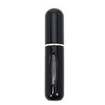 Parfümzerstäuber (5 ml) - Nachfüllbare Flakon zum Reisen - Handgepäck konform - Bright Series - schwarz