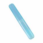 Zahnbürsten Etui (20 cm) - Hygiene Behälter - Reise Zubehör - Juno Series - blau
