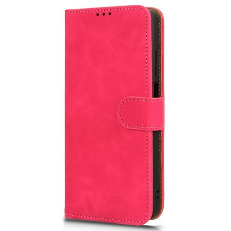 Motorola Moto G04 4G / G24 4G Handy Hülle - Classic II Leder Bookcover Series - pink