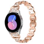 Smartwatch Diamond Zinklegierung Ersatzarmband mit Quick Release (20mm) universell - GH Series - rosegold