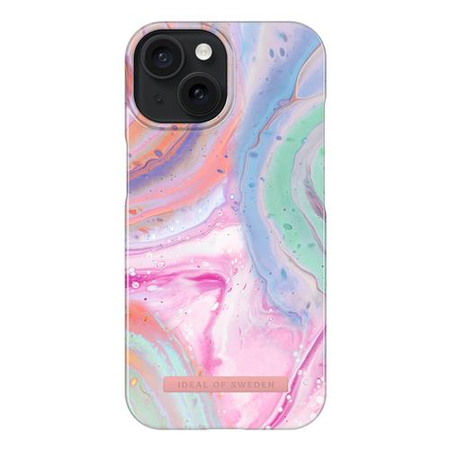 iDeal of Sweden - iPhone 15 Hülle - Designer Case - MagSafe kompatibel - Pastel Marble