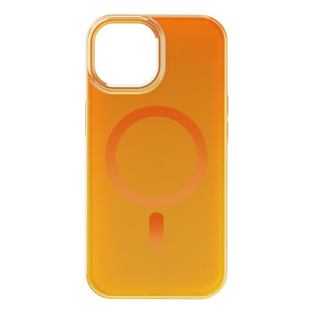 iDeal of Sweden - iPhone 15 Hülle - Designer Case - MagSafe kompatibel - Orange Spritz clear