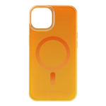 iDeal of Sweden - iPhone 13 / iPhone 14 Hülle - Designer Case - MagSafe kompatibel - Orange Spritz clear