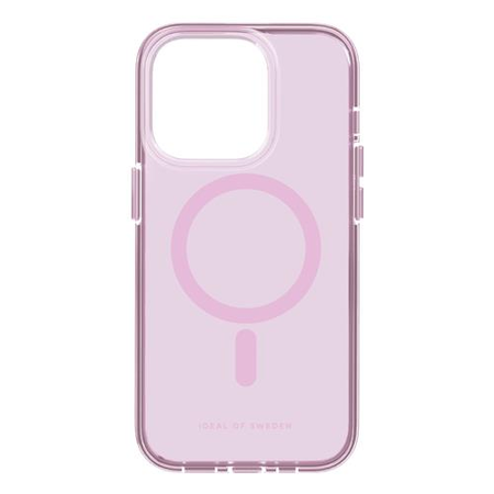 iDeal of Sweden - iPhone 14 Pro Hülle - Designer Case - MagSafe kompatibel - Light Pink clear