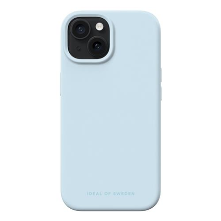 iDeal of Sweden - iPhone 15 Hülle - Designer Silicone Cover - MagSafe kompatibel - Light Blue