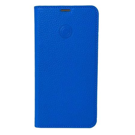 Mike Galeli - Samsung Galaxy A55 5G Hülle - Echtleder Bookcover - Marc - blau