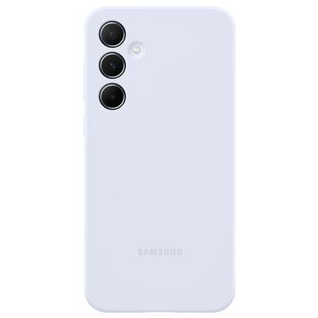 Samsung - Original Galaxy A55 5G Hülle - Silikon Backcover - hellblau