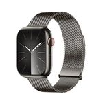 Dux Ducis - Apple Watch (49/45/44/42mm) Edelstahl Armband - Milanese Pro Series - graphite