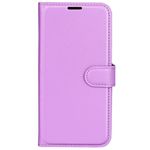 Huawei Pura 70 Pro / Pura 70 Pro+ Handy Hülle - Litchi Leder Bookcover Series - purpur