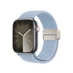 Dux Ducis - Apple Watch (42/41/40/38mm) Armband - Nylon Textur - Mixture Pro Series - hellblau