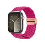 Dux Ducis - Apple Watch (42/41/40/38mm) Armband - Nylon Textur - Mixture Pro Series - Himbeere