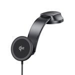 Duzzona - V4 Qi2 Wireless Car Charger (15W) - kabelloses Auto Ladegerät MagSafe kompatibel - schwarz