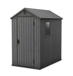 Keter Haus Darwin 4x6 - 125.8 x 184.5 x 205 cm - grau