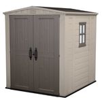 Keter - KST-Haus Factor 6x6 - 178 x 195.5 x 208 cm - taupe/beige