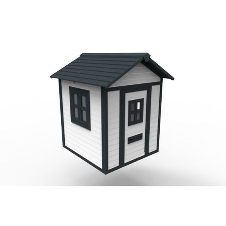 Colibri - Spielhaus Aline - 124x110x134 cm - weiss