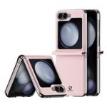 Dux Ducis - Samsung Galaxy Z Flip6 Hülle - Leder Case - Bril Series - rosa